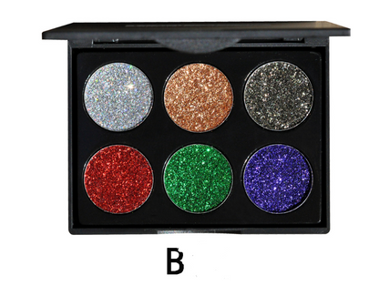 "Sparkle with our Sequin Eye Shadow Tray—glittering shades for a dazzling and glamorous eye look." image