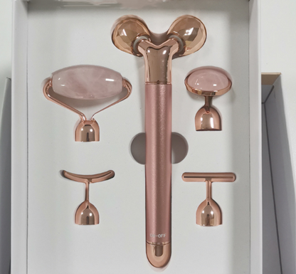 "5-in-1 24K Gold Beauty Bar: Enhance your skincare routine with this luxurious facial massager."