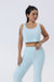  "Chic Knitted Lounge Fuzzy Set: Open Front Cardigan, Crop Tops, Wide-leg Pants. Elevate your style!" image 1