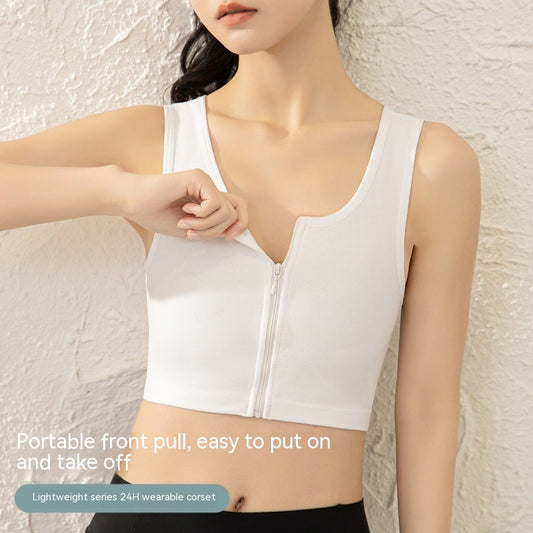 "Dress confidently in our DAZY Crop Cami Top Sports Shockproof Vest – trendy, supportive, and stylish."