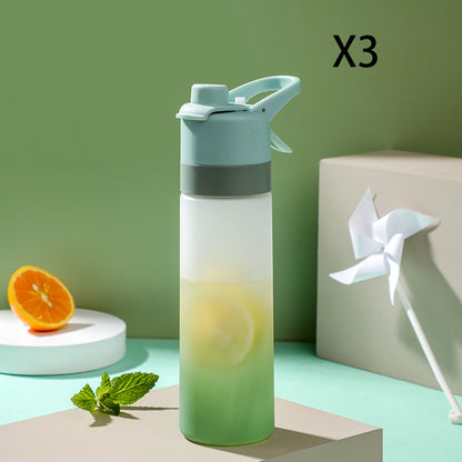 "Best Leak Proof Travel Bottles - Spray Water Bottle for Girls, perfect for outdoor sports and fitness."