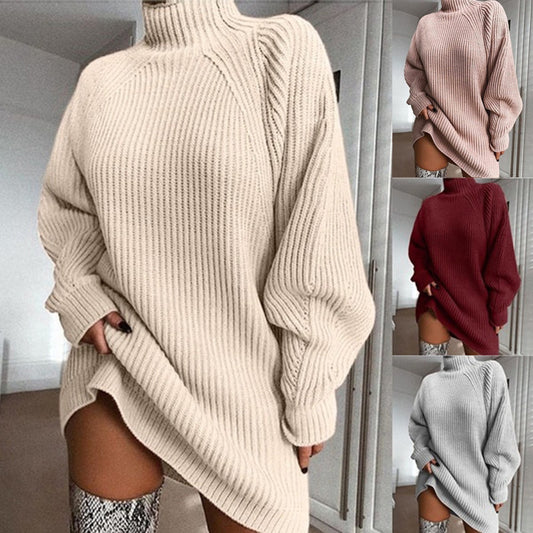  "Stay chic and cozy in our Women's Turtleneck Sweater - perfect winter warmth and style." image 2