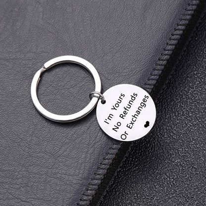 Stainless Steel Keychain Valentine Day Gift
