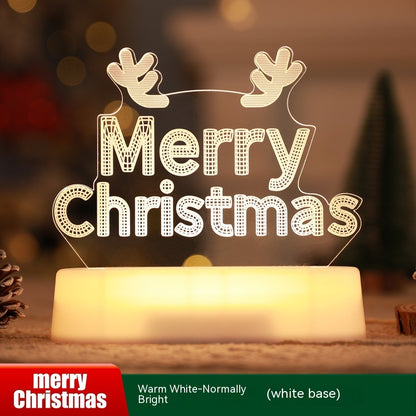 Illuminate the season with Christmas Decoration 3D Lamp. Festive LED Night Lights, perfect Christmas ornaments. image 13