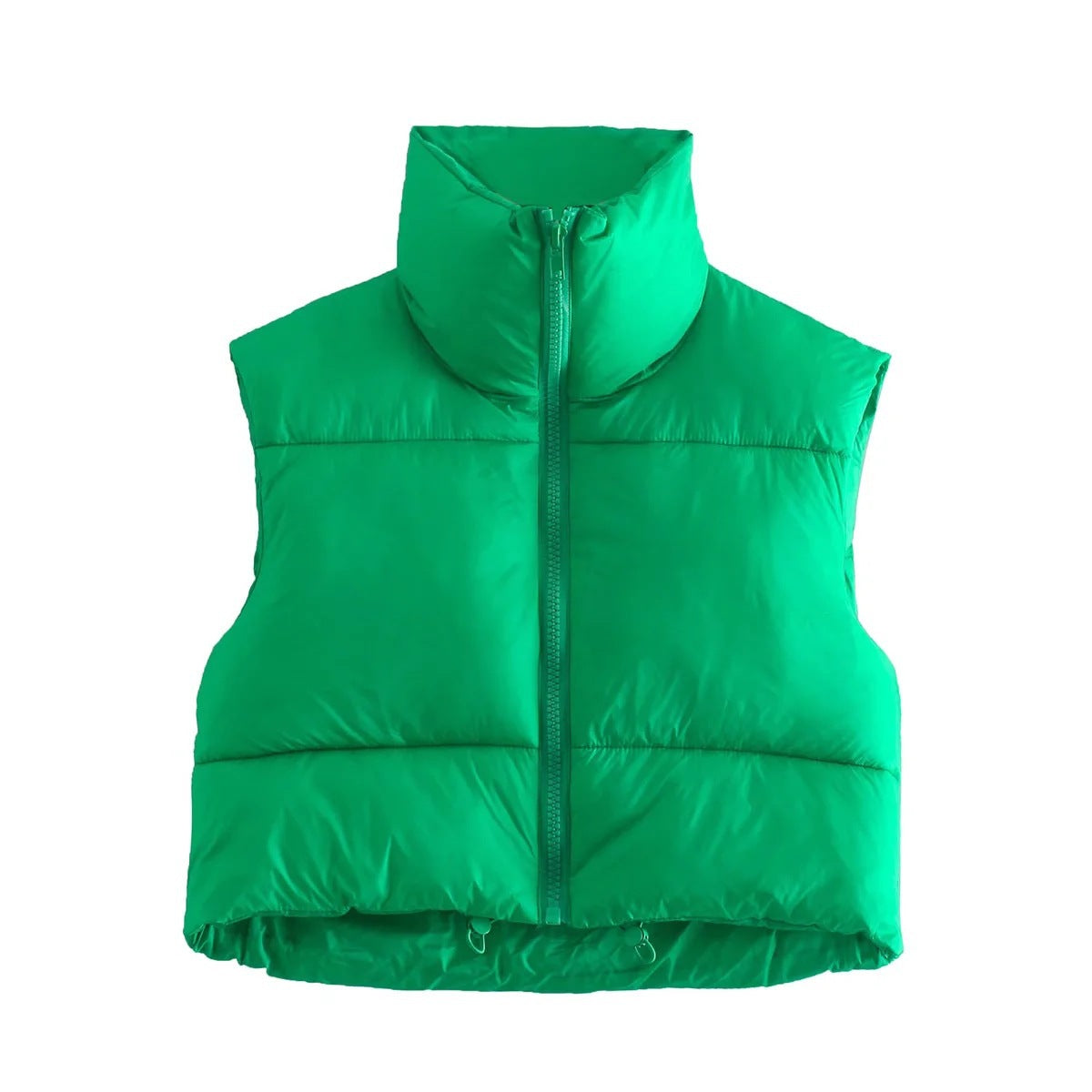 Chic puffer vests for warmth and style—available now in-store. image 12