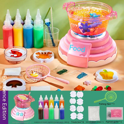  "Magical playtime with Magic Coppertone Cooking Hot Pot for children—a delightful blend of fun and learning!" image 5