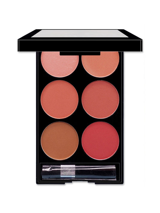 "Add a radiant touch with our Multi-color Blush Powder Palette—a spectrum of hues for vibrant beauty." image 2