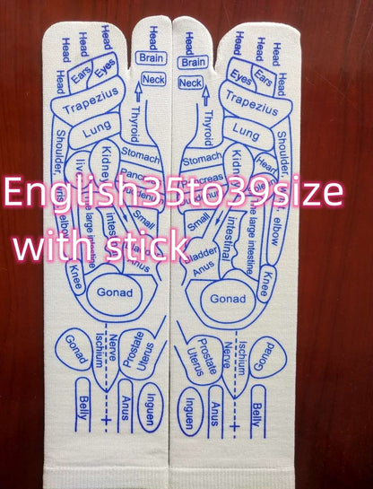  "Discover relaxation with Foot Acupuncture Socks - available now at our store for ultimate comfort."
