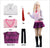 Cosplay Clothing Polyester Performance Campus Women