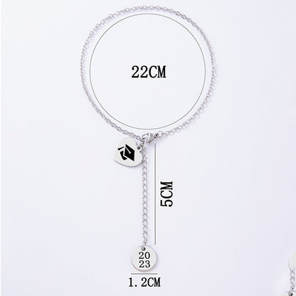 Round Stainless Steel Anklet