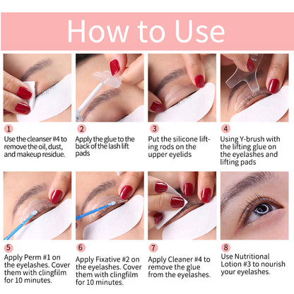 "Elevate your gaze with ICONSIGN Lash Lift Kit – the secret to mesmerizing, curled lashes!"