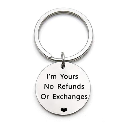 Stainless Steel Keychain Valentine Day Gift