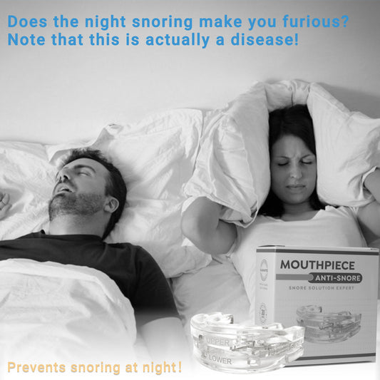 Combat snoring with our Adjustable Braces Mouthpiece—max comfort, minimal noise for a restful night's sleep! image 2