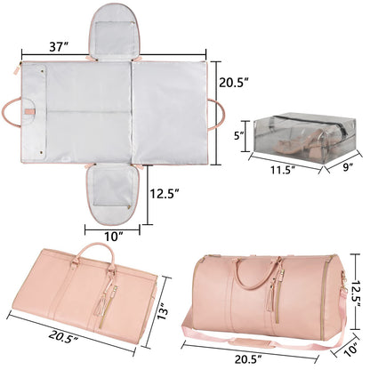  "Effortless travel with our spacious Large Capacity Duffle Bag – your stylish and reliable suitcase solution."