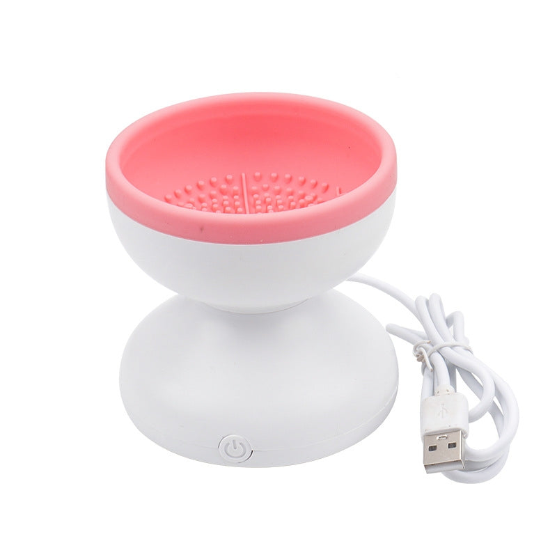 "Effortless beauty: Electric Makeup Brush Cleaner Machine for quick, hygienic, and flawless brush maintenance." Yuchimagic ,image 7
