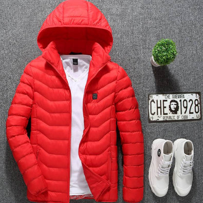 Stay warm anywhere with our USB Heated Jacket—lightweight, washable, and ready for ultimate comfort! image 7