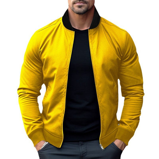 Long-sleeve Zipper Men's Jacket