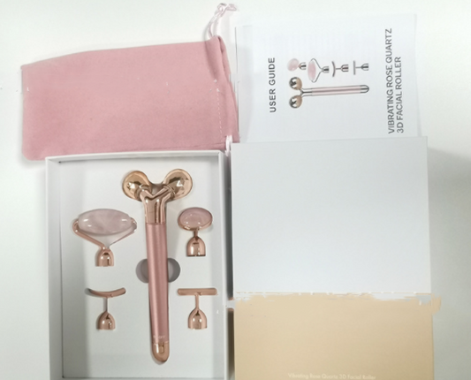 "5-in-1 24K Gold Beauty Bar: Enhance your skincare routine with this luxurious facial massager."