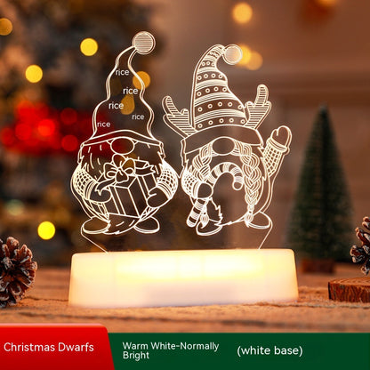 Illuminate the season with Christmas Decoration 3D Lamp. Festive LED Night Lights, perfect Christmas ornaments. image 9