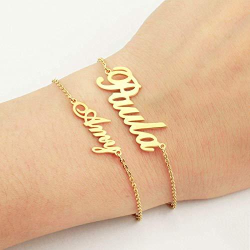  Customize your style with our stainless steel name bracelet—an elegant, personalized accessory for a unique touch.