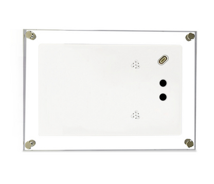  "Elevate memories with our Acrylic Digital Photo Video Frame – modern elegance for cherished moments."