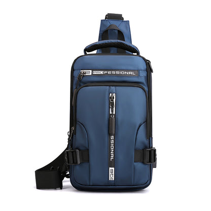 "Multifunctional Crossbody Bag Backpack: Stylish and practical accessory for men on-the-go."