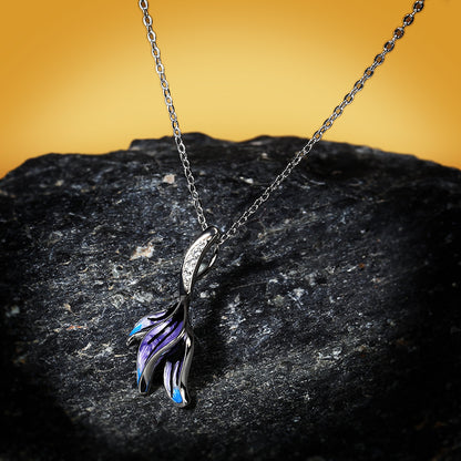 Beautiful Flower Shape Plant Necklace