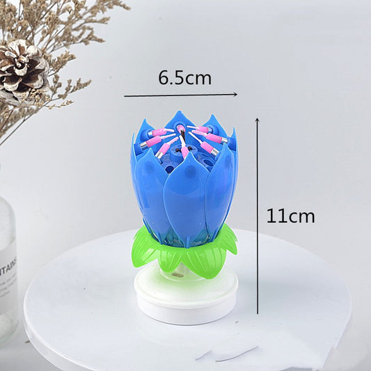 "Elevate celebrations with our Spinning Musical Birthday Candle - a magical centerpiece for joyous occasions!"