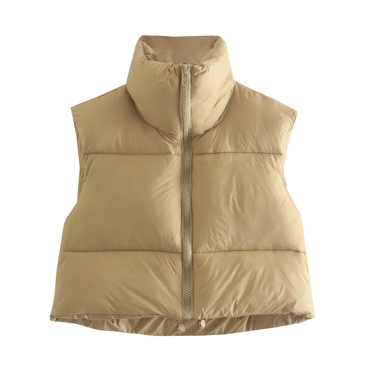 Chic puffer vests for warmth and style—available now in-store. image 13