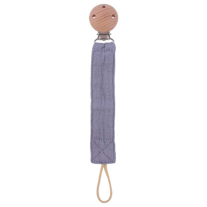 Products Beech Pacifier Clip To Soothe Baby Cotton And Hemp