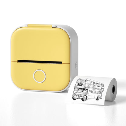  "Portable Mini Thermal Label Printer, Zebra Printer, Home Photo Printer for versatile and efficient printing."