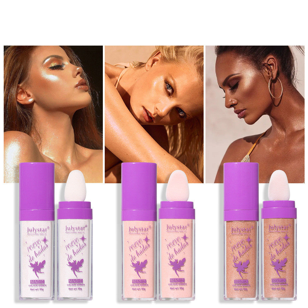 Elevate your glow with 3D Dimensional Fairy Glitter for enchanting face and body highlights. image 6