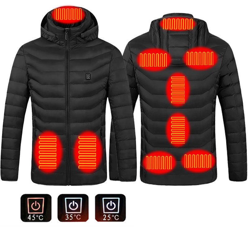 Stay warm anywhere with our USB Heated Jacket—lightweight, washable, and ready for ultimate comfort! image 4