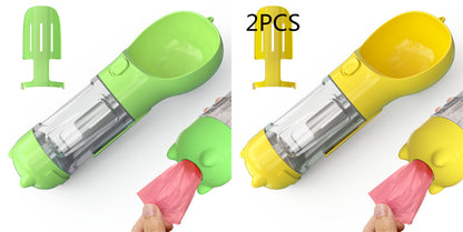 Pet Water Bottle Feeder Bowl Garbage