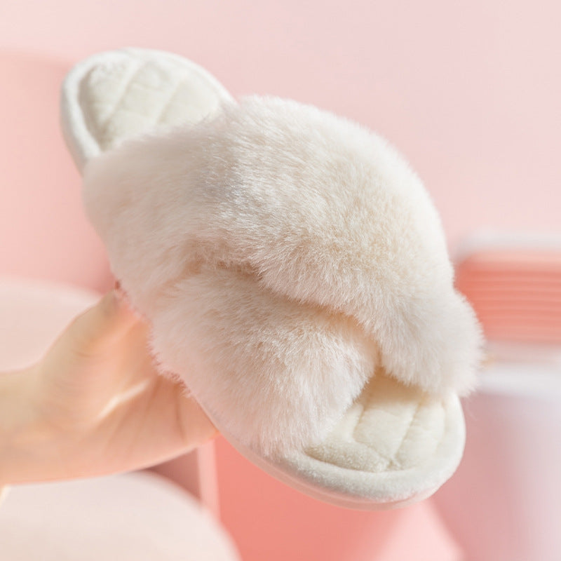 winter fluffy shoe for women