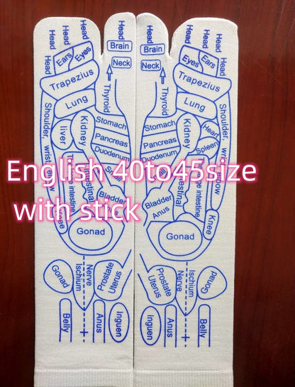  "Discover relaxation with Foot Acupuncture Socks - available now at our store for ultimate comfort."