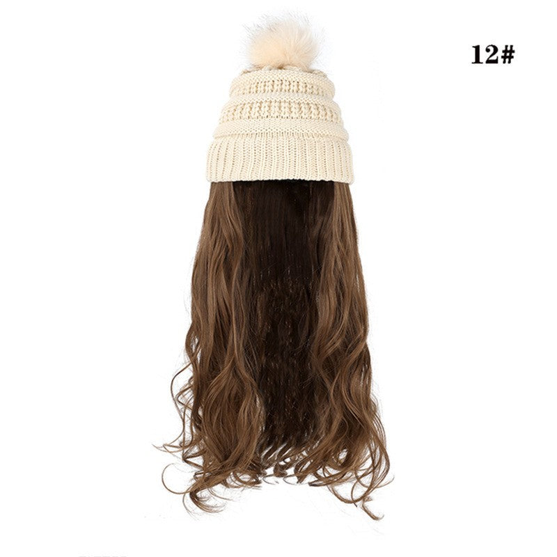 Chic Hat Wigs: Elevate style seamlessly with this versatile fashion fusion. image 1
