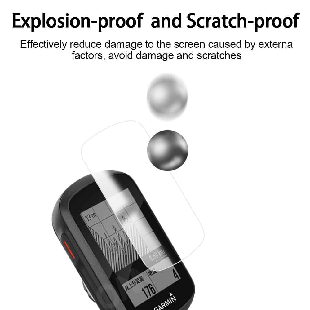 5Pcs Tempered Glass For Garmin Edge 130 520 Plus 530 820 830 1000 1030