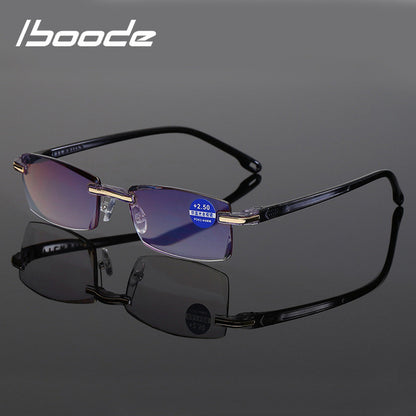 seemfly Reading Glasses Men Anti Blue Rays Presbyopia Goggles