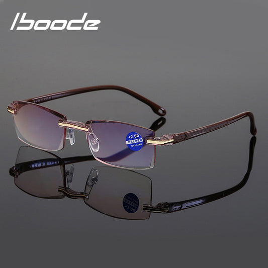 seemfly Reading Glasses Men Anti Blue Rays Presbyopia Goggles