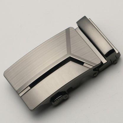 Fashion Men&#39;s Business Alloy Automatic Buckle Unique Men Plaque Belt Buckles for 3.5cm Ratchet Men Apparel Accessories luxury